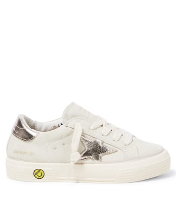 Baskets May en daim | Golden Goose Kids