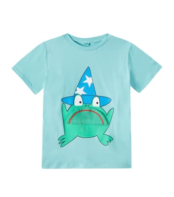 Camiseta de jersey de algodón estampada | Stella McCartney Kids