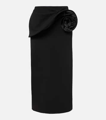 Jupe midi à fleurs | Magda Butrym