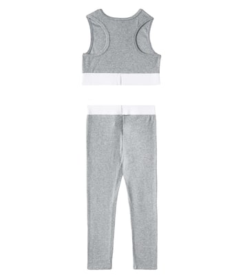 Set aus Top und Leggings aus Jersey | Versace Kids