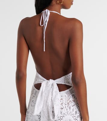 Mono Irena con cuello halter | Alexandra Miro
