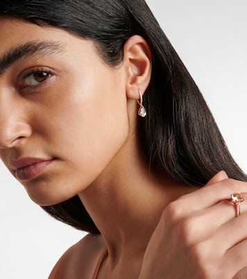 Boucles d'oreilles Blush en or rose 18 ct, diamants et morganites | Bucherer Fine Jewellery
