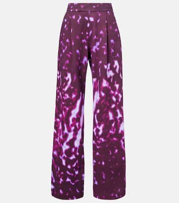 Pantalones deportivos rectos de algodón | Dries Van Noten