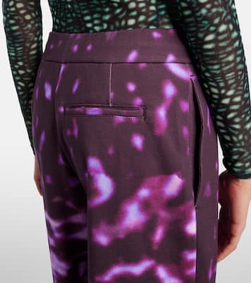 Pantalones deportivos rectos de algodón | Dries Van Noten