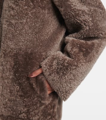 Abrigo reversible de borrego y piel | Joseph