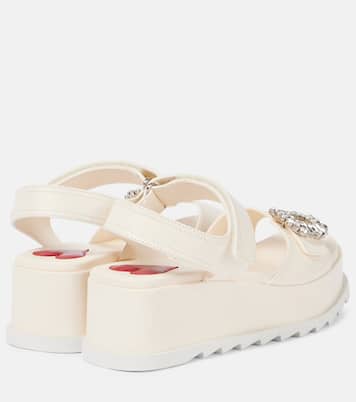 Sandali con platform Slidy Viv' in pelle | Roger Vivier