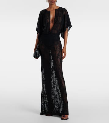 Robe Obie aus Spitze | Norma Kamali