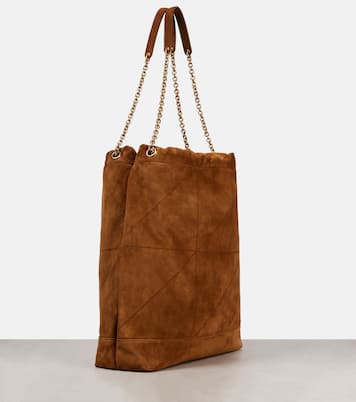 Jamie Cassandre Large suede shoulder bag | Saint Laurent