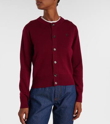 Ami De Cœur wool cardigan | Ami Paris