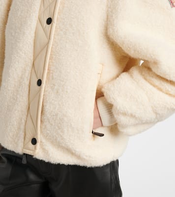 Ayles virgin wool-trimmed down jacket | Moncler Grenoble