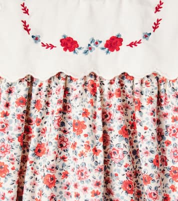 Baby - Body Clementine in cotone con stampa floreale | Bebe Organic
