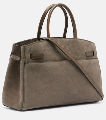 Hudson Medium suede tote bag | DeMellier
