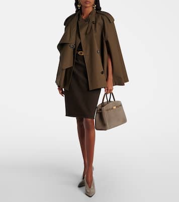 Hudson Medium suede tote bag | DeMellier
