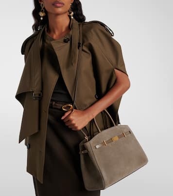 Hudson Medium suede tote bag | DeMellier