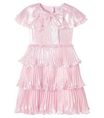 Kleid aus einem Seidengemisch | Self-Portrait Kids