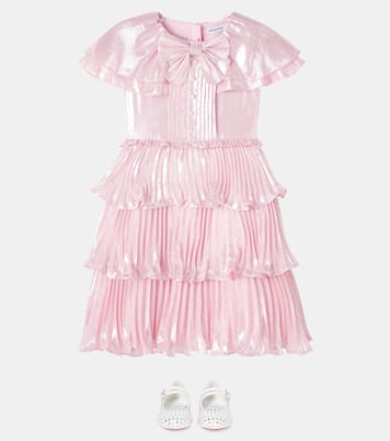 Kleid aus einem Seidengemisch | Self-Portrait Kids