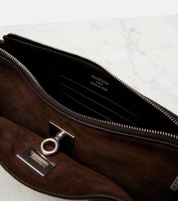 Rodeo suede shoulder bag | Balenciaga