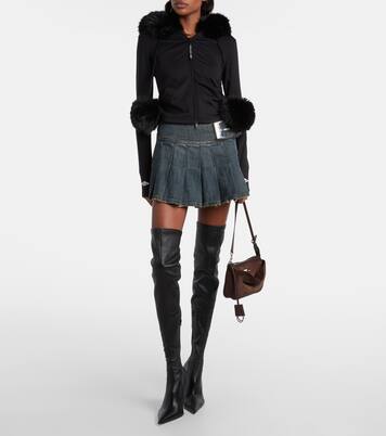 Rodeo suede shoulder bag | Balenciaga