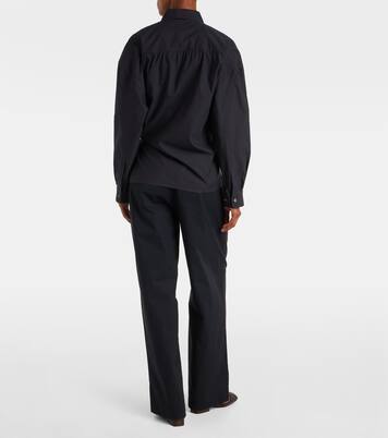 Chemise Twisted en coton et soie | Lemaire