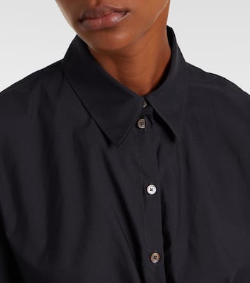 Chemise Twisted en coton et soie | Lemaire