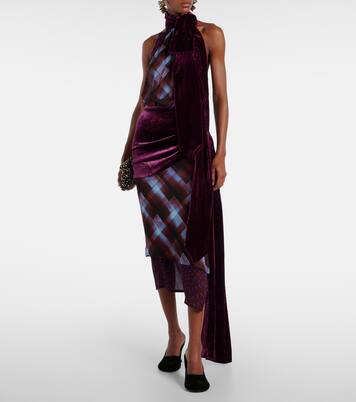 Draped midi skirt | Dries Van Noten