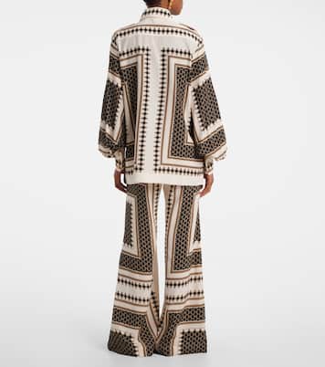 Printed blouse | Zimmermann