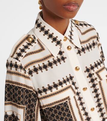 Printed blouse | Zimmermann