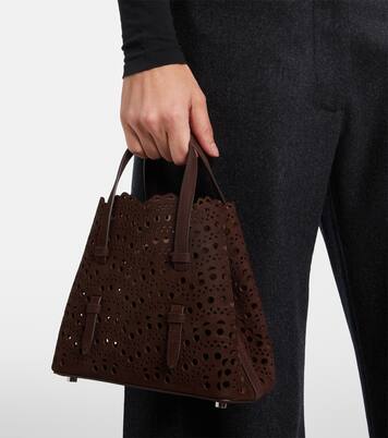 Sac Mina 20 New Vienne en cuir | Alaïa