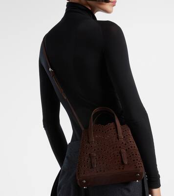 Sac Mina 20 New Vienne en cuir | Alaïa
