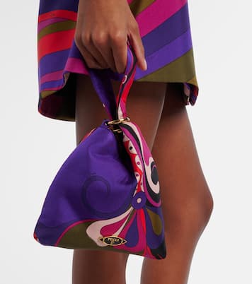 Orchidee silk twill tote bag | Pucci