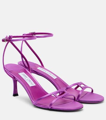 1998 Leo 65 satin sandals | Jimmy Choo