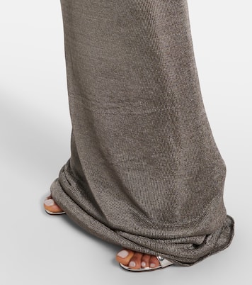 Cass ruched semi-sheer maxi dress | The New Arrivals Ilkyaz Ozel