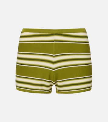 Playa striped cotton-blend shorts | Faithfull