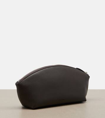 Melinda leather clutch | The Row