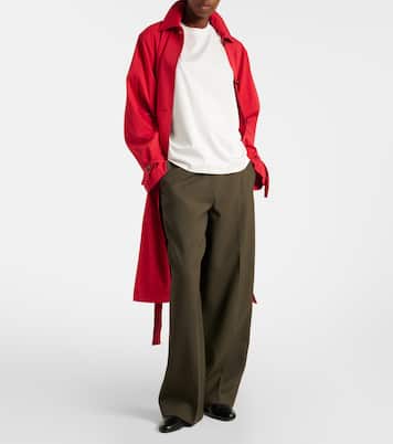 Oversized cotton-blend T-shirt | Róhe