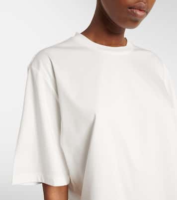 Oversized cotton-blend T-shirt | Róhe