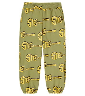 Pantalones deportivos de jersey de algodón  | Stella McCartney Kids
