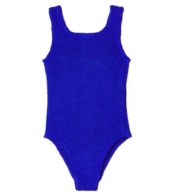 Alva bow-detail swimsuit | Hunza G Kids