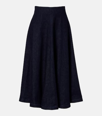 Varda denim midi skirt | Altuzarra