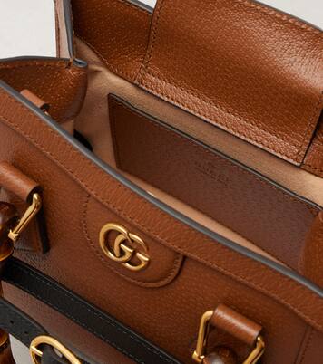 Gucci Diana Small leather tote bag | Gucci