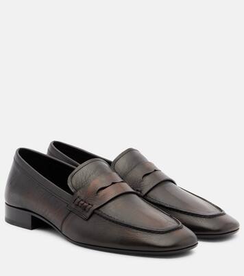 Leather penny loafers | Dries Van Noten