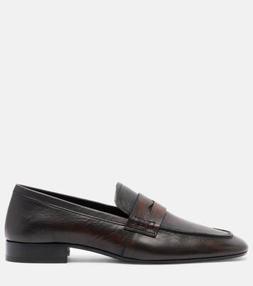 Leather penny loafers | Dries Van Noten