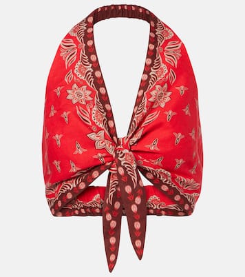 Cropped-Top Ainika Garden | Farm Rio