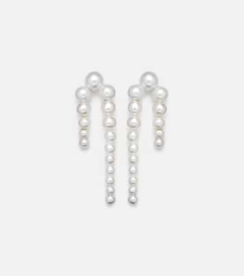 Boucles d’oreilles Petite Perle Nuit en or 14 ct et perles | Sophie Bille Brahe