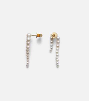 Boucles d’oreilles Petite Perle Nuit en or 14 ct et perles | Sophie Bille Brahe