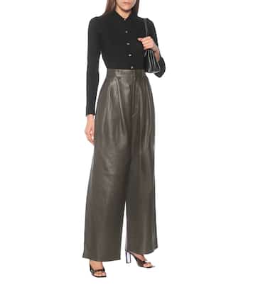 Lederhose mit weitem Bein | Dodo Bar Or