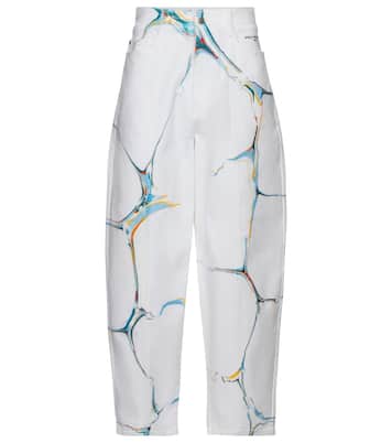 High-rise stretch-cotton carrot jeans | Stella McCartney