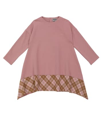Vestido de algodón elástico | Il Gufo