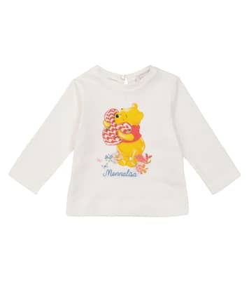 Baby - Top in cotone con stampa | Monnalisa