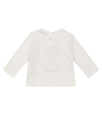 Baby - Top in cotone con stampa | Monnalisa